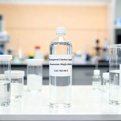Müşteri gereksinimleri için 59% Şeffaf Renksiz Sıvı Amonyum Tioglikolat CAS 54421-46-5