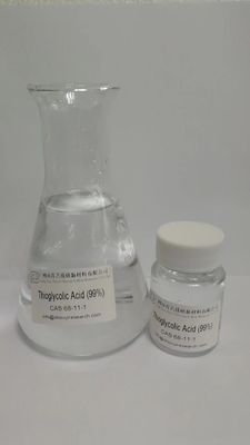 C2H4O2S Thioglycolic Acid 99 25kg/taran Cas No 68 11 1 organik bileşikler