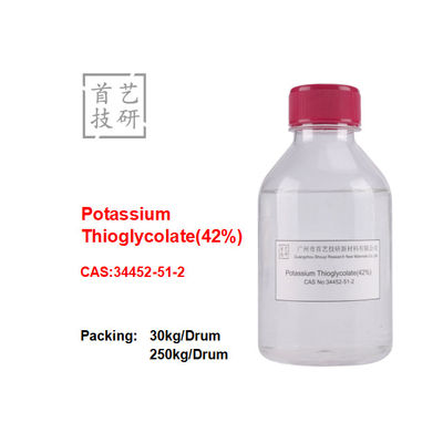 Depolama için 42% Potasyum Tioglikol, CAS No. 34452-51-2 >300C Kaynama noktası