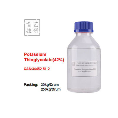 Potasyum Tioglikolat % 42 Suda çözünür Kaynama Noktası > 300.C Istikrarlı / yoğunluk