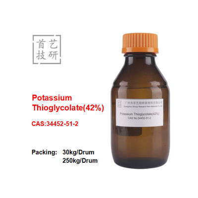 Suda çözünür Potasyum Tioglikolat 42% CAS No. 34452-51-2 Saç çıkarıcı
