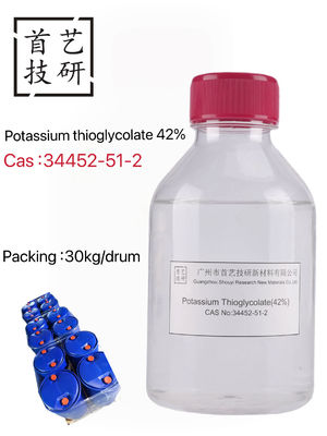 Potasyum Tioglikolat 42% Renksiz Sıvı, yoğunluğu 1.25 g/cm3