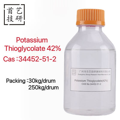 Potasyum Tioglikolat 42% Renksiz Sıvı, yoğunluğu 1.25 g/cm3