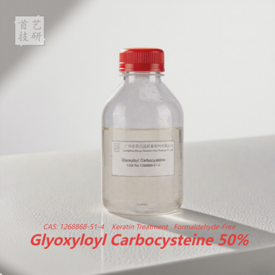 Saç Düzleştirme Yoğunluğu için %50 Glioksiloyl Karbosistein 1.27-1.37g/ml Profesyonel Saç Düzleştirme Formülü