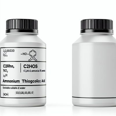 C2H6N2O2S Thioglycolate D Amonyum Hafif Thiol Kokusu Suda çözünür